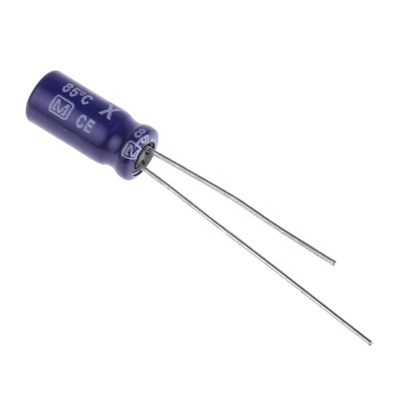 50 pcs - ECEA1EN220X Panasonic 22μF Aluminium Electrolytic Capacitor 25V dc, Radial, Through Hole - ECEA1EN220X