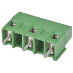 10 pcs - 282843-3 TE Connectivity Buchanan Series PCB Terminal Block, 3-Contact, 10.16mm Pitch, Through Hole Mount, 1-Row, Screw