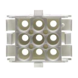 20 pcs - 350782-1 TE Connectivity, Universal MATE-N-LOK Female Connector Housing, 6.35mm Pitch, 9 Way, 3 Row