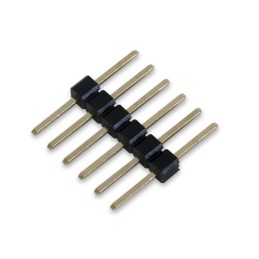 10 pcs - 240-004 Digilent Through Hole Pin Header, 6 Contact(s), Unshrouded