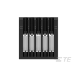 20 pcs - 2355088-5 TE Connectivity MICRO CT Series Straight Cable Mount, IDC PCB Socket, 5-Contact, 1-Row, 1.2mm Pitch, IDC Term