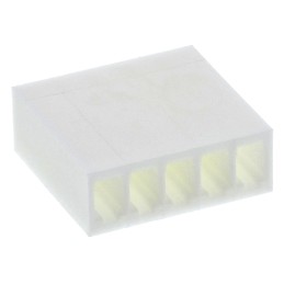 50 pcs - 55175 Molex, KK 254 Female Connector Housing, 2.54mm Pitch, 5 Way, 1 Row