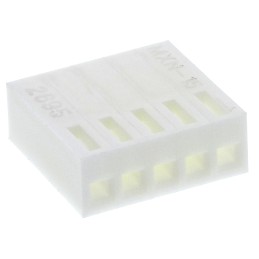 50 pcs - 55175 Molex, KK 254 Female Connector Housing, 2.54mm Pitch, 5 Way, 1 Row