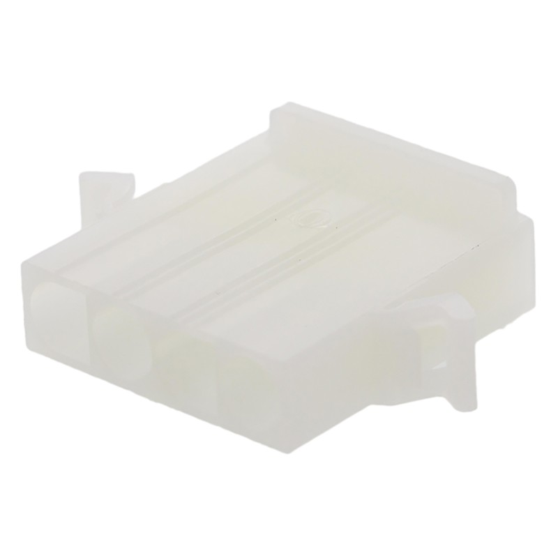 20 pcs - 39-03-6040 Molex STANDARD .093' Series Straight Housing Plug, 4 Contact(s), 6.7mm Pitch, 1 Row(s)