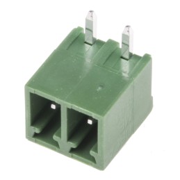 20 pcs - RS PRO 3.81mm Pitch 2 Way Pluggable Terminal Block, Header, Through Hole, Solder Termination