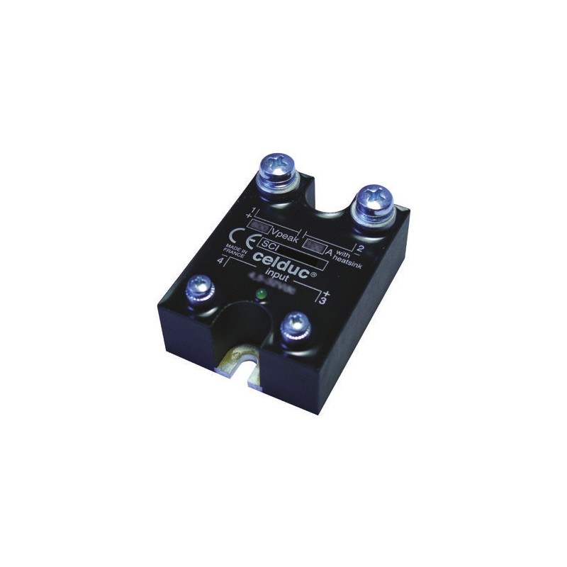 1 pcs - Celduc SCI Series Solid State Relay, 50 A Load, Panel Mount, 1200 V dc Load, 32 V dc Control
