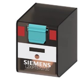1 pcs - Siemens Plug In Power Relay, 230V ac Coil, 2A Switching Current, 4PDT