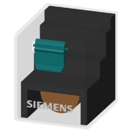 1 pcs - Siemens Plug In Power Relay, 230V ac Coil, 2A Switching Current, 4PDT