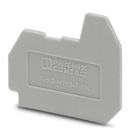 20 pcs - 3002979 Phoenix Contact D-MT Series End Cover for Use with DIN Rail Terminal Blocks