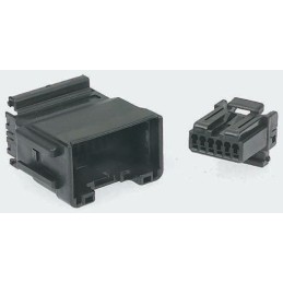 10 pcs - 345178-2 TE Connectivity, MULTILOCK 040 Male Connector Housing, 2.54mm Pitch, 6 Way, 1 Row