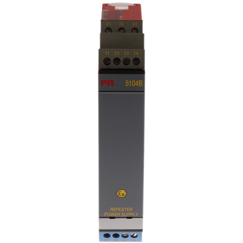 1 pcs - PR Electronics 2 Channel Galvanic Barrier, Repeater power supply, Current, Voltage Input, Current Output, ATEX