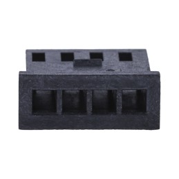 50 pcs - 280359 TE Connectivity, AMPMODU MOD II Female Connector Housing, 2.54mm Pitch, 4 Way, 1 Row