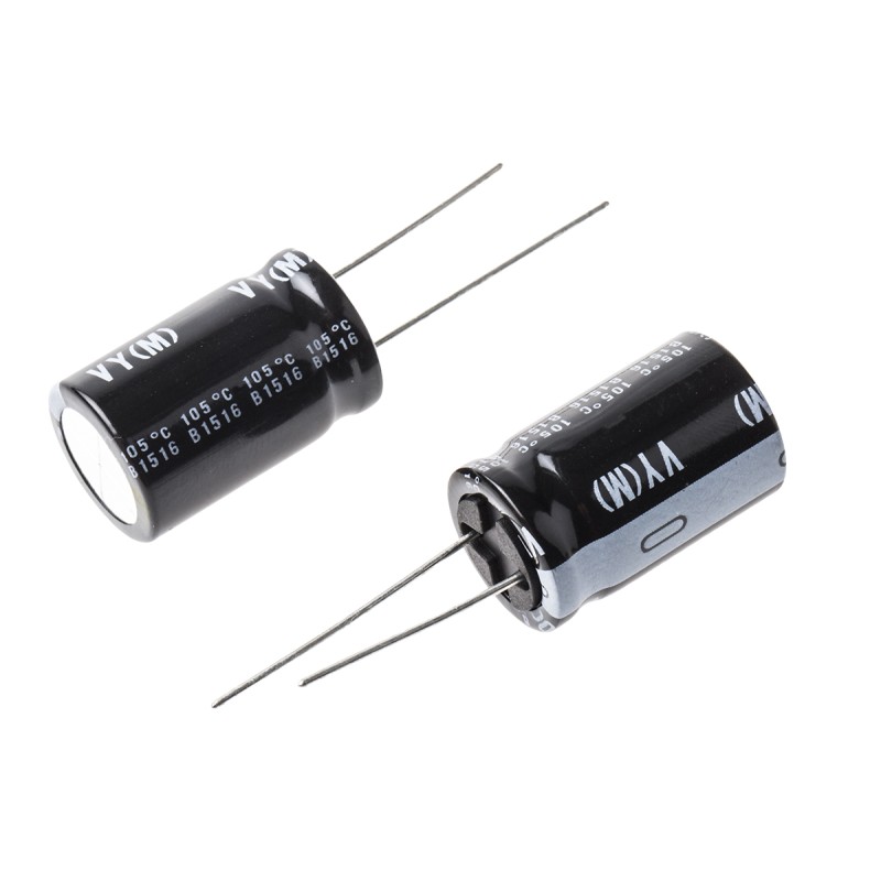 10 pcs - UVY1J102MHD Nichicon 1000μF Aluminium Electrolytic Capacitor 63V dc, Radial, Through Hole - UVY1J102MHD