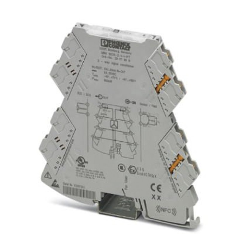 1 pcs - Phoenix Contact MINI MCR Series Signal Conditioner, Current Input, Current Output, 9.6 - 30V dc Supply