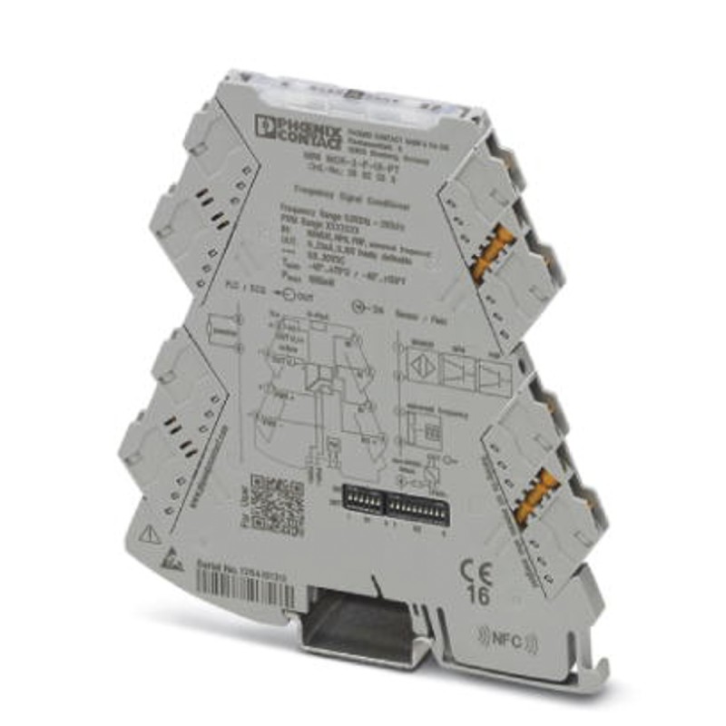 1 pcs - Phoenix Contact MINI MCR Series Signal Conditioner, Frequency, PWM Input, Transistor Output, 24V dc Supply