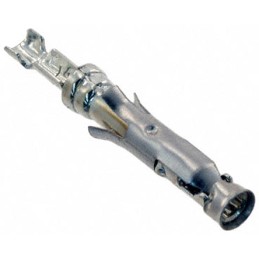 20 pcs - 1-66109-7 TE Connectivity Type III+ Series Female Crimp Terminal, 26AWG Min, 24AWG Max