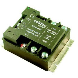 1 pcs - Celduc SG4 Series Solid State Relay, 40 A Load, Panel Mount, 265 V rms Load