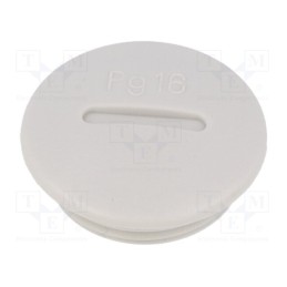 10 pcs : 514-16 - Stopper, PG16, polyamide