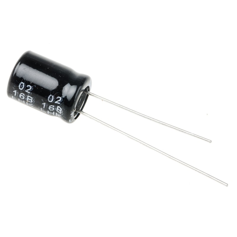 50 pcs - RS PRO 2.2μF Aluminium Electrolytic Capacitor 400V dc, Radial, Through Hole