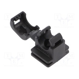 10 pcs : BFH-07-0 - Bracket, polyamide 6, BFH, -40÷105°C, black, Size: 7