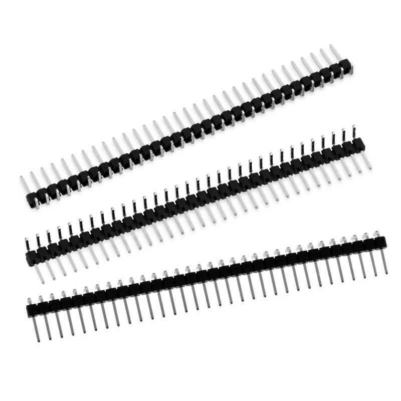 20 pcs - 61300611021 Wurth Elektronik WR-PHD Series Right Angle Through Hole Pin Header, 6 Contact(s), 2.54mm Pitch, 1 Row(s), U