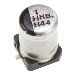50 pcs - EEEHB1H1R0R Panasonic 1μF Aluminium Electrolytic Capacitor 50V dc, Surface Mount - EEEHB1H1R0R