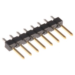 20 pcs - 77311-101-08LF Amphenol Communications Solutions BergStik Series Straight Through Hole Pin Header, 8 Contact(s), 2.54mm