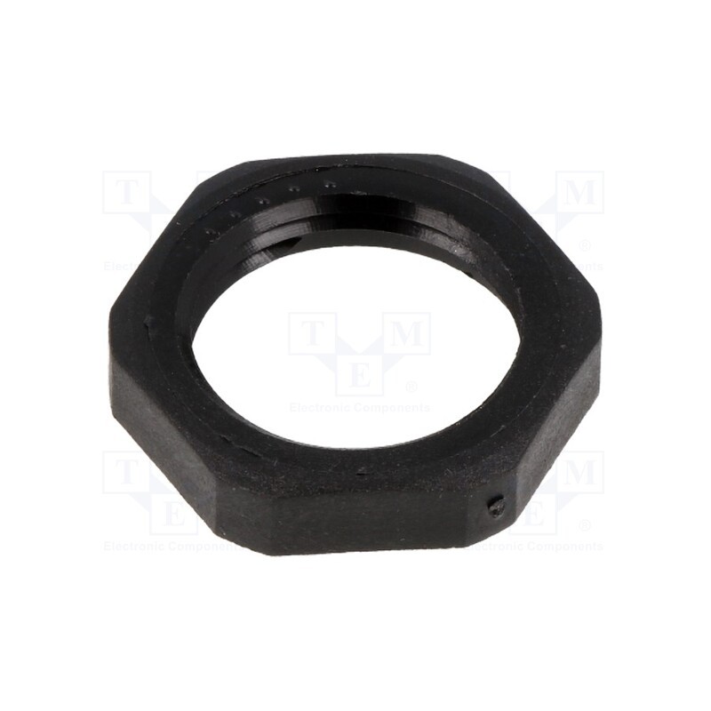 10 pcs : BMN-11 - Nut, Thread: PG, polyamide, PMAFIX MN, -40÷105°C, black, 24mm