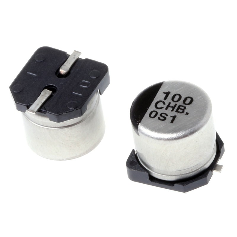 20 pcs - EEEHBC101UAP Panasonic 100μF Aluminium Electrolytic Capacitor 16V dc, Surface Mount - EEEHBC101UAP