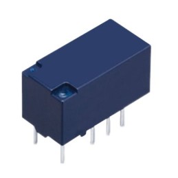 1 pcs - Panasonic PCB Mount Non-Latching Relay, 48V dc Coil, 5.6mA Switching Current, DPDT