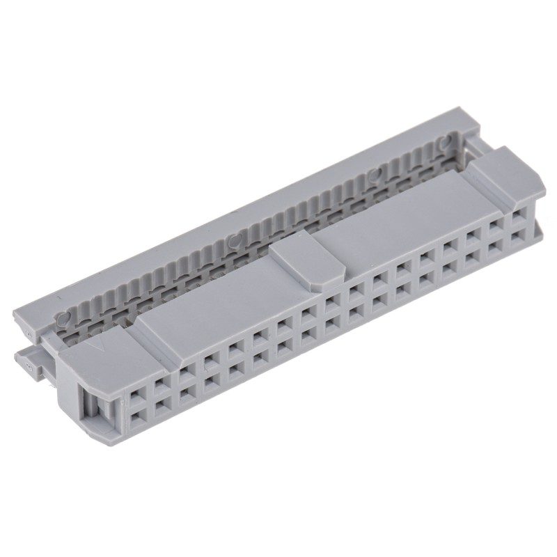 20 pcs - AWP 34-7240-T ASSMANN WSW 34-Way IDC Connector Socket for Cable Mount, 2-Row