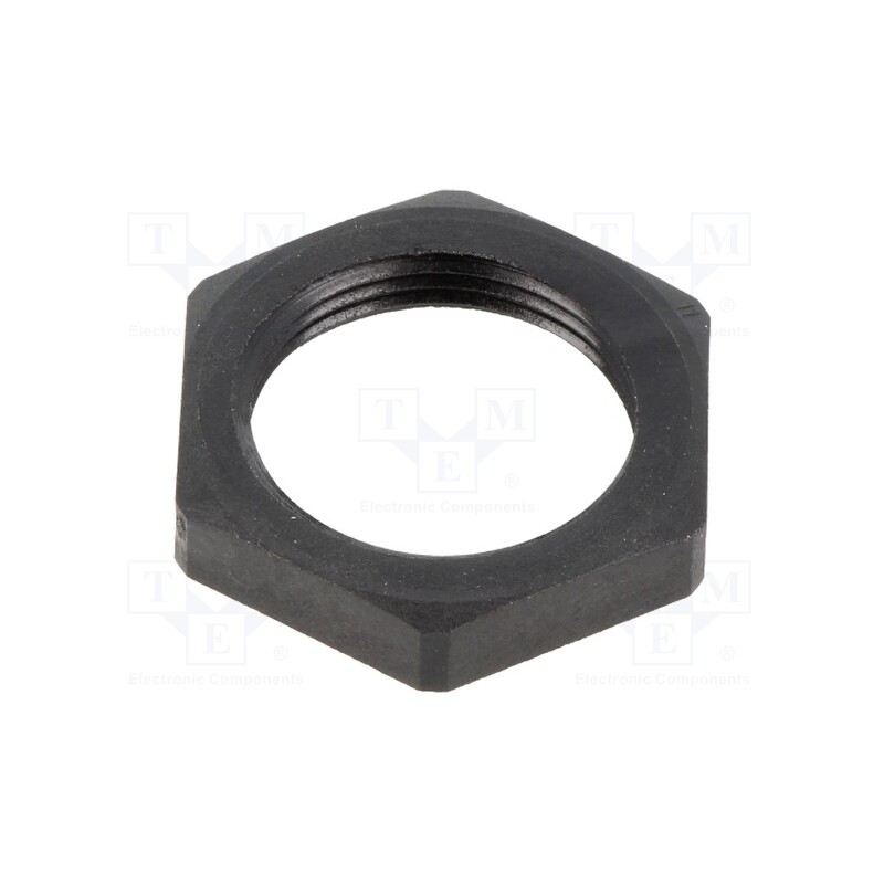 10 pcs : BMN-M25 - Nut, Thread: metric, polyamide, PMAFIX MN, -40÷105°C, black, 32mm
