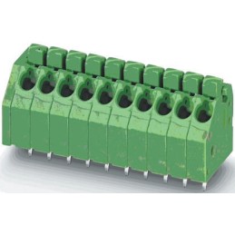 10 pcs - 1985263 Phoenix Contact PCB Terminal Block, 3.5mm Pitch, Through Hole Mount, 1-Row, Solder Termination