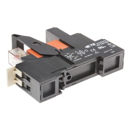1 pcs - TE Connectivity DIN Rail Power Relay, 230V ac Coil, 8A Switching Current, DPDT