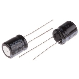 50 pcs - RS PRO 2.2μF Aluminium Electrolytic Capacitor 450V dc, Radial, Through Hole
