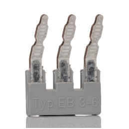10 pcs - 201142 Phoenix Contact EB3- 6 Series Jumper Bar for Use with Modular Terminal Block