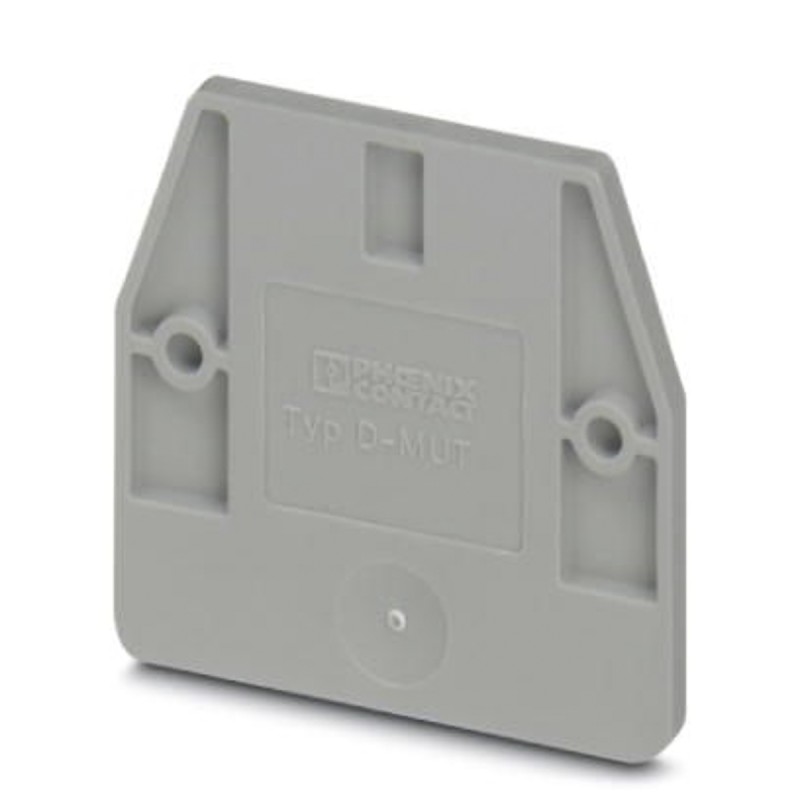 20 pcs - 3248033 Phoenix Contact D-MUT 2.5/4 Series End Cover for Use with Modular Terminal Block