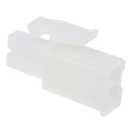 20 pcs - 172165-1 TE Connectivity, Mini-Universal MATE-N-LOK Male Connector Housing, 4.2mm Pitch, 2 Way, 1 Row