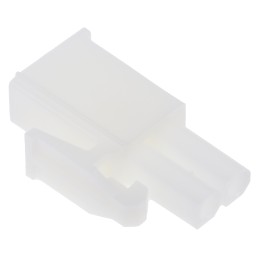 20 pcs - 172165-1 TE Connectivity, Mini-Universal MATE-N-LOK Male Connector Housing, 4.2mm Pitch, 2 Way, 1 Row