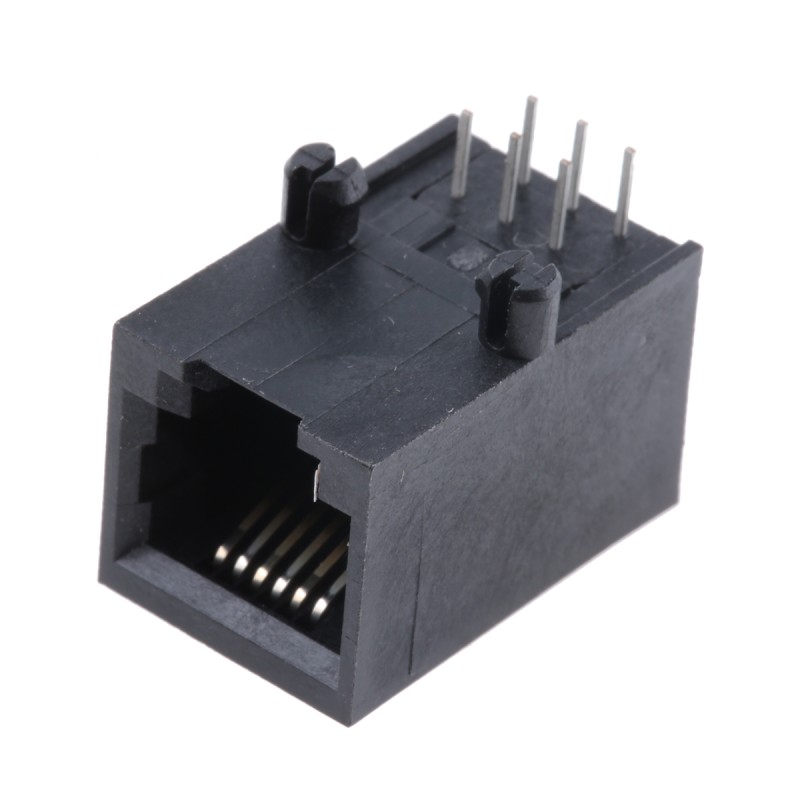 10 pcs - SS-6466-NF Bel-Stewart SS-64 Series Female RJ25 Connector, Through Hole