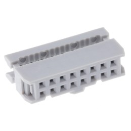20 pcs - AWP 16-7240-T ASSMANN WSW 16-Way IDC Connector Socket for Cable Mount, 2-Row