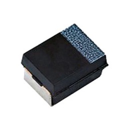 50 pcs - T55A106M010C0200 Vishay 10μF Surface Mount Polymer Capacitor, 10V dc