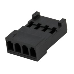 100 pcs - 661004113322 Stelvio Kontek, 48532480 Male Connector Housing, 2.54mm Pitch, 4 Way, 1 Row