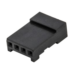 100 pcs - 661004113322 Stelvio Kontek, 48532480 Male Connector Housing, 2.54mm Pitch, 4 Way, 1 Row