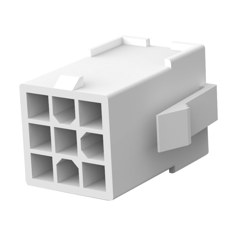 20 pcs - 172332-1 TE Connectivity, Mini-Universal MATE-N-LOK Female Connector Housing, 4.2mm Pitch, 9 Way, 3 Row