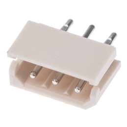 50 pcs - 99-99-0987 Molex SPOX Series Straight Through Hole PCB Header, 3 Contact(s), 2.5mm Pitch, 1 Row(s), Shrouded