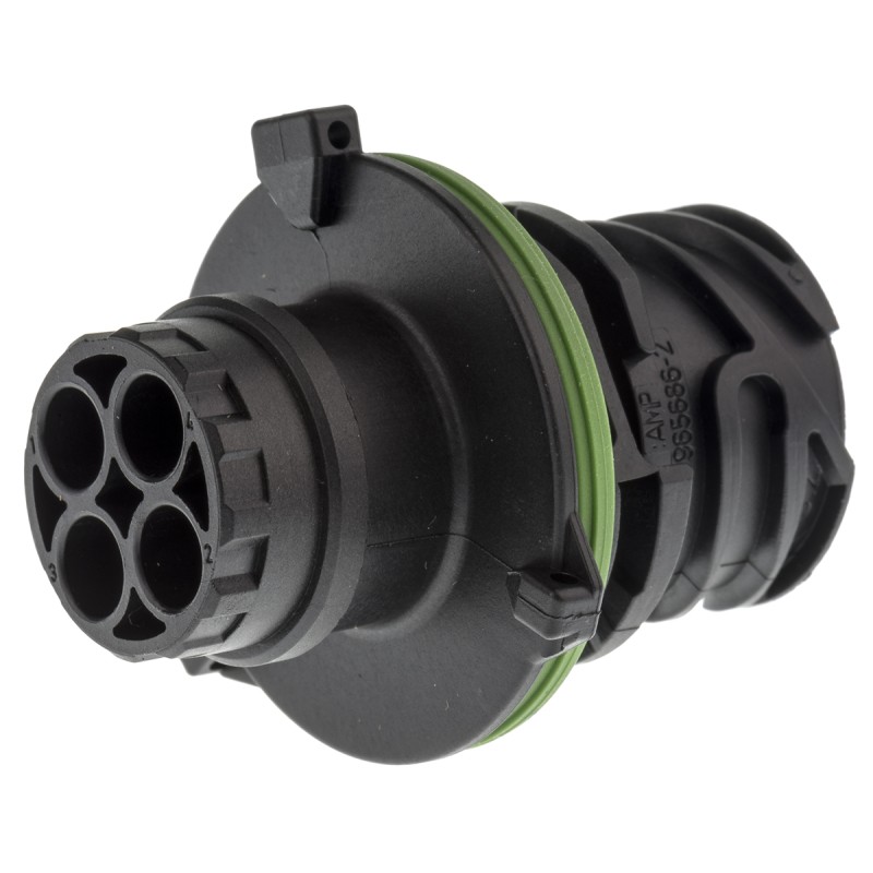 1 pcs - TE Connectivity 3 Pole Din Plug, Male, Panel Mount