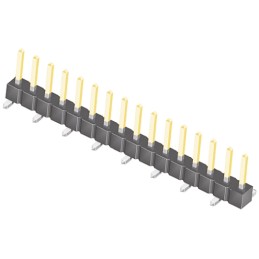 10 pcs - TSM-116-02-L-SV Samtec TSM Series Straight Surface Mount Pin Header, 16 Contact(s), 2.54mm Pitch, 1 Row(s), Unshrouded