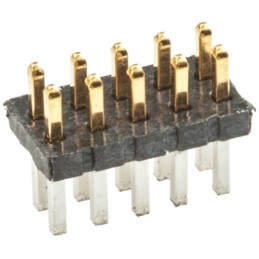 10 pcs - FTS-105-03-L-D Samtec FTS Series Straight Surface Mount Pin Header, 10 Contact(s), 1.27mm Pitch, 2 Row(s), Unshrouded