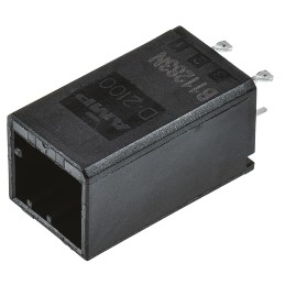 10 pcs - 1318123-2 TE Connectivity Dynamic 2000 Series Straight Through Hole PCB Header, 3 Contact(s), 2.5mm Pitch, 1 Row(s), Sh